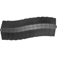 Medium Ultra-Sidewinder Cable Protection System avec capuchons, 33" x 9,8" x 1,4", 260 lb (0,13 tonnes) Planification Entrepots Molloy