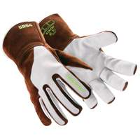 Gants de soudage HeatArmor 5054, Cuir fleur de ch&egrave;vre, Taille Petit/7 Planification Entrepots Molloy