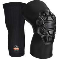 ProFlex 550 Padded Knee Sleeves, Slip-On Style, Foam Caps, Foam Pads Planification Entrepots Molloy