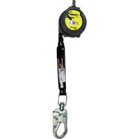 Limiteur de chute personnel Scorpion TurboLite+ Miller, 9', Sangles, Pivotant Planification Entrepots Molloy
