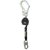 Limiteur de chute personnel Scorpion TurboLite+ Miller, 9', Sangles, Stationnaire Planification Entrepots Molloy