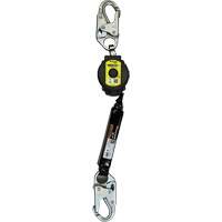 Limiteur de chute personnel TurboLite+ Miller, 6', Sangles, Stationnaire Planification Entrepots Molloy