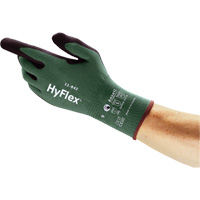 HyFlex&reg; 11-842 Sustainable Multi-Purpose Gloves, 5, Foam Nitrile Coating, 15 Gauge, Nylon Shell Planification Entrepots Molloy