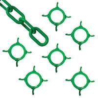 Ensemble de connecteurs de chaîne pour cônes, Vert SHG973 | Planification Entrepots Molloy