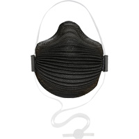 AirWave M Series Black Disposable Masks with SmartStrap<sup>®</sup> & Nose Flange, N95, NIOSH Certified, Small SHH515 | Planification Entrepots Molloy
