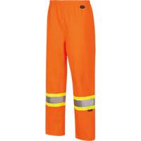 5627W Women's Waterproof Bib Pants, Polyester/Polyurethane, X-Small, High Visibility Orange Planification Entrepots Molloy