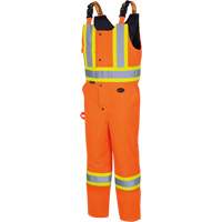 5040 Combinaisons de s&eacute;curit&eacute; matelass&eacute;e imperm&eacute;able, Polyester, Petit, Orange haute visibilit&eacute; Planification Entrepots Molloy