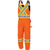 5040 Combinaisons de s&eacute;curit&eacute; matelass&eacute;e imperm&eacute;able, Polyester, Petit, Orange haute visibilit&eacute; Planification Entrepots Molloy