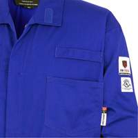 7779T Combinaisons ignifuges r&eacute;sistants aux arcs &eacute;lectriques 88/12 FR-Tech, Taille 40 (grand taille), Bleu royal, 10 cal/cm² Planification Entrepots Molloy