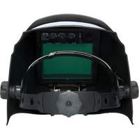 Leadhead&reg; Auto Darkening Welding Helmet, 3.8" L x 3.4" W View Area, 9 - 13 Shade Range, Black Planification Entrepots Molloy