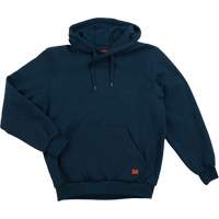 Water Repellent Fleece Pullover Hoodie, Men's, Small, Navy Blue Planification Entrepots Molloy