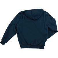 Water Repellent Fleece Pullover Hoodie, Men's, Small, Navy Blue Planification Entrepots Molloy