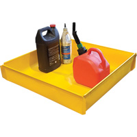 Flexible Utility Tray, 12" L x 12" W x 2 US gal. Spill Capacity Planification Entrepots Molloy
