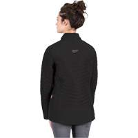 Manteau chauffant M12 Axis avec pile, Femmes, Grand, Noir Planification Entrepots Molloy