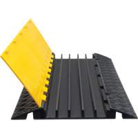 Protecteur de c&acirc;bles en polyur&eacute;thane, 5 canaux, 35,43" lo x 19,69" la x 2" h Planification Entrepots Molloy