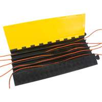 Protecteur de c&acirc;bles en polyur&eacute;thane, 5 canaux, 35,43" lo x 19,69" la x 2" h Planification Entrepots Molloy