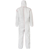SFR Coveralls with Hood, Medium, White, Tyvek&reg; 400 Planification Entrepots Molloy