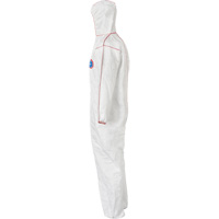 SFR Coveralls with Hood, Medium, White, Tyvek&reg; 400 Planification Entrepots Molloy