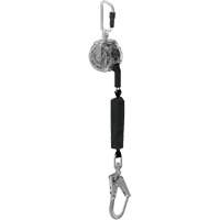 V-TEC 36CLS Personal Fall Limiter-Cable, 10', Galvanized Steel, Swivel Planification Entrepots Molloy