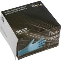 Emballages de gants jetables pour machine distributrice, Petit, Nitrile, 4,5 mils, Sans poudre, Bleu, Classe 2 Planification Entrepots Molloy