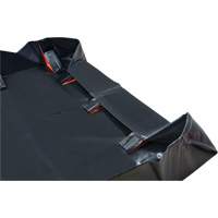 Berme d&eacute;ployable &agrave; mur IBX, Capacit&eacute; 1077 gal. US, 12' la x 12' lo x 12" h, Support &agrave; encliqueter Planification Entrepots Molloy