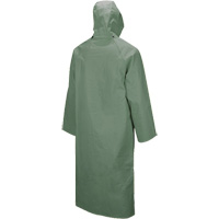 Manteau long avec capuchon d&eacute;tachable Hurricane 851, Petit, Vert Planification Entrepots Molloy