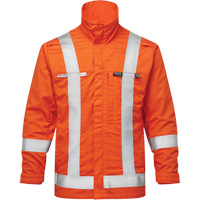 Veste aviateur d'&eacute;t&eacute; Skyline UltraSoft 7 oz., Petit, Orange haute visibilit&eacute; Planification Entrepots Molloy