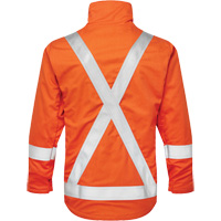Veste aviateur d'&eacute;t&eacute; Skyline UltraSoft 7 oz., Petit, Orange haute visibilit&eacute; Planification Entrepots Molloy