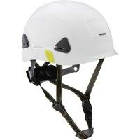 Fibre Metal Climbing Style Safety Helmet, Meets CSA Type 2, Ratchet Suspension, Non-Vented Planification Entrepots Molloy