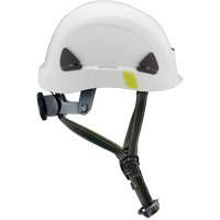 Fibre Metal Climbing Style Safety Helmet, Meets CSA Type 2, Ratchet Suspension, Non-Vented Planification Entrepots Molloy