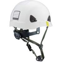 Fibre Metal Climbing Style Safety Helmet, Meets CSA Type 2, Ratchet Suspension, Non-Vented Planification Entrepots Molloy