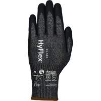 HyFlex&reg; 11-543 Cut Resistant Gloves, Size 6, 13 Gauge, Nitrile Coated, Nylon/Stainless Steel/HPPE/Spandex Shell, ASTM ANSI Level A7/EN 388 Level F Planification Entrepots Molloy