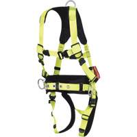 FBH-70110B PeakPro Plus Series Safety Harness with Trauma Strap, CSA Certified, Class AP, Small Planification Entrepots Molloy