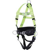 FBH10000L1020-S  Contractor Series Safety Harness with Positioning Belt, CSA Certified, Class ALP, Small Planification Entrepots Molloy