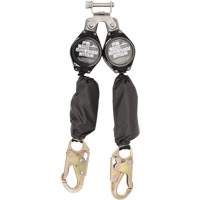 SRL-70502-6LE Self-Retracting Lifeline with Pack, 6', Dyneema&reg;, Swivel Planification Entrepots Molloy