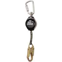 SRL-76105-6AR Arc Flash Self-Retracting Lifeline, 6', Dyneema&reg;, Swivel Planification Entrepots Molloy