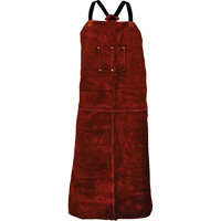 Tillman&reg; 3842 Cowhide Apron, Bib, 42" L, Brown Planification Entrepots Molloy