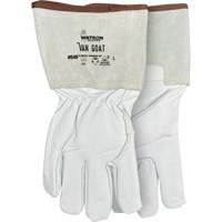 Gants r&eacute;sistant &agrave; la coupe et &agrave; l'arc &eacute;lectrique Van Goat 549, Taille Moyen, Enveloppe en Cutshield/Para-aramide/Polyester/Acier inoxydable/Ch&egrave;vre, ASTM ANSI niveau A6/EN 388 niveau F Planification Entrepots Molloy
