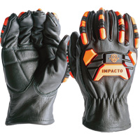 Gants de protection contre la coupe et les chocs, 7, Paume en Cuir de vache Planification Entrepots Molloy