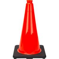 Premium Traffic Cone, 18", Orange Planification Entrepots Molloy