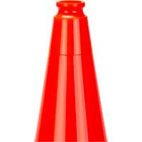 Premium Traffic Cone, 18", Orange Planification Entrepots Molloy