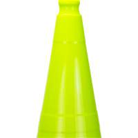 Premium Traffic Cone, 28", Lime Green Planification Entrepots Molloy