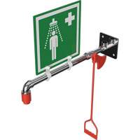 Douche de rinçage, Montage mural Planification Entrepots Molloy