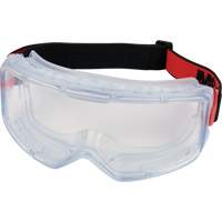 GoggleGear 3000 Series Protective Goggles, Clear Lens, Anti-Fog/Anti-Scratch, Indirect Vent Planification Entrepots Molloy