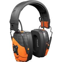 Safety Orange Link 2.0 Bluetooth Earmuffs, Headband Style, 25 dB Planification Entrepots Molloy