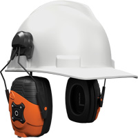 Safety Orange Link 2.0 Bluetooth Earmuffs, Cap Mount Style, 21 dB Planification Entrepots Molloy