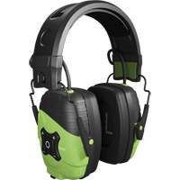 Safety Green Link Aware Bluetooth Earmuffs, Headband Style, 25 dB Planification Entrepots Molloy