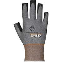 Ultra-Thin Open-Finger Gloves, Size 5, 21 Gauge, Nitrile Coated, TenActiv Shell, ASTM ANSI Level A9 Planification Entrepots Molloy