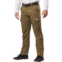 Pantalon cargo Big Flex, Poly-coton/Spandex, Vert olive militaire, Taille 46, Entrejambe 30 Planification Entrepots Molloy