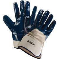 Heavyweight Safety Cuff Gloves, 11/2X-Large, Nitrile Coating, Cotton Shell Planification Entrepots Molloy